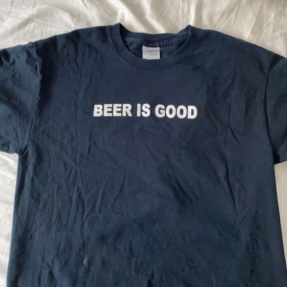 beer is good shirt